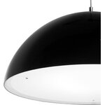Fosto Galileo kattovalaisin 60 cm +häikäisysuoja Musta