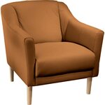 Huonekalukeidas-mallisto Kent NEW lepotuoli Natural Fine Cognac 1391