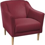 Huonekalukeidas-mallisto Kent NEW lepotuoli Natural Fine Claret 0787