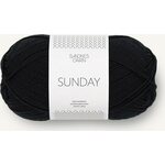 Sandnes Garn Sunday 1099 musta
