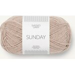 Sandnes Garn Sunday 2650 beige meleerattu