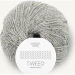Sandnes Garn Tweed Recycled 1085 Lys Grå