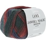 Lang Yarns Jawoll Magic Decrade 34 farkku-punainen-vihreä
