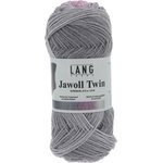 Lang Yarns Jawoll Twin 509 lila-harmaa