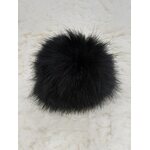 Muhkea tupsu 12cm Musta