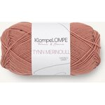 Sandnes Garn Klompelompe Tynn Merinoull 3544 Brunrosa