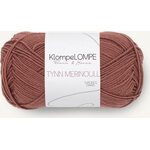 Sandnes Garn Klompelompe Tynn Merinoull 4043 Plommerosa