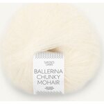 Sandnes Garn Ballerina Chunky Mohair 1012 Hvit