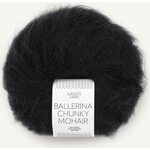 Sandnes Garn Ballerina Chunky Mohair 1099 Svart