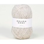 Rauma Garn Lamullgarn 4078 Lys beige melert