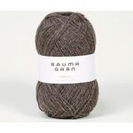 Rauma Garn Lamullgarn 411 Brun melert