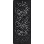 Pyörre 80x250cm Musta