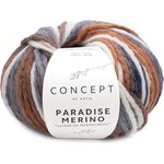 Katia Paradise Merino 505 - Ecru-Brown-Grey-Dark grey