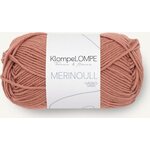 Sandnes Garn KlompeLOMPE merinovilla 3544 Brunrosa