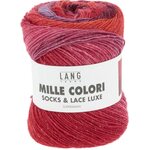 Lang Yarns Mille Colori Socks & Lace Luxe 217 Punaisen sävyt