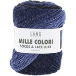 Lang Yarns Mille Colori Socks & Lace Luxe 215 Sininen-navy