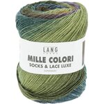 Lang Yarns Mille Colori Socks & Lace Luxe 209 Oliivi-petrooli