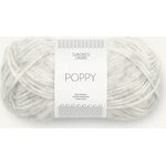 Sandnes Garn Poppy 1021 Lys Gråmelert