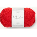 Sandnes Garn Babyull Lanett merinovilla 4018 Scarlet Red