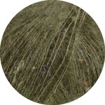 Lana Grossa Natural Superkid tweed 616 Olivgrün