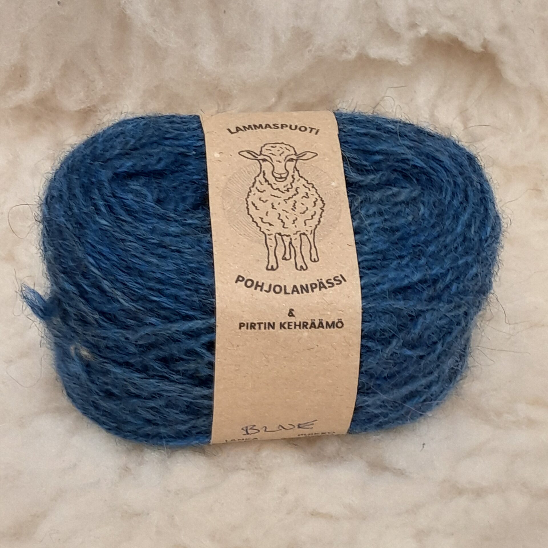 Lammaspuoti Pohjolanpässi Gotlanninlampaan karstalanka Blue