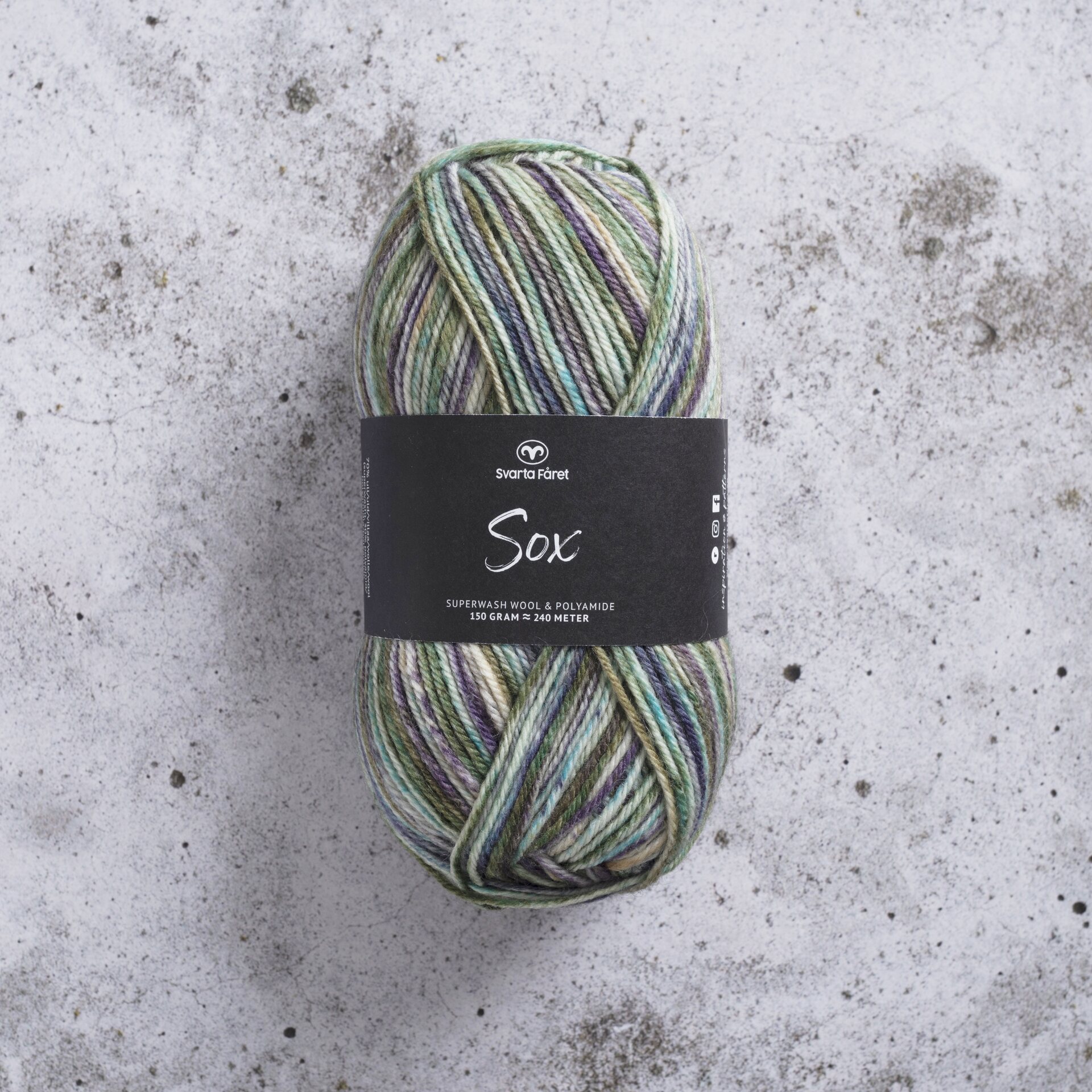 Svarta Fåret SOX 150g 446810 summer meadow