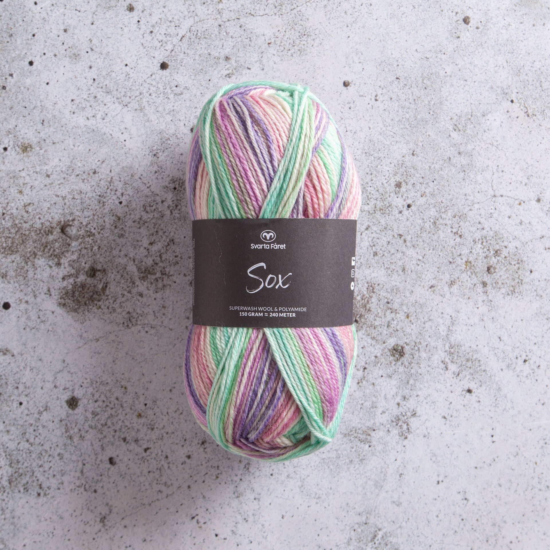 Svarta Fåret SOX 150g 446817 rainbow ice cream