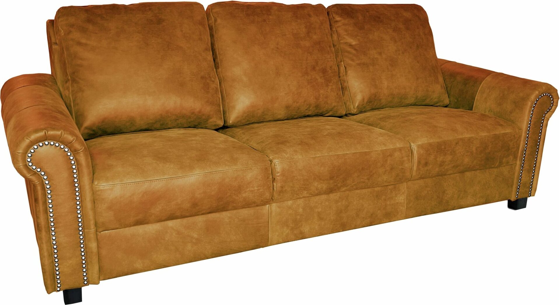 Huonekalukeidas-mallisto bueno 3 xl, nahkaverhoilu Vintage Cognac