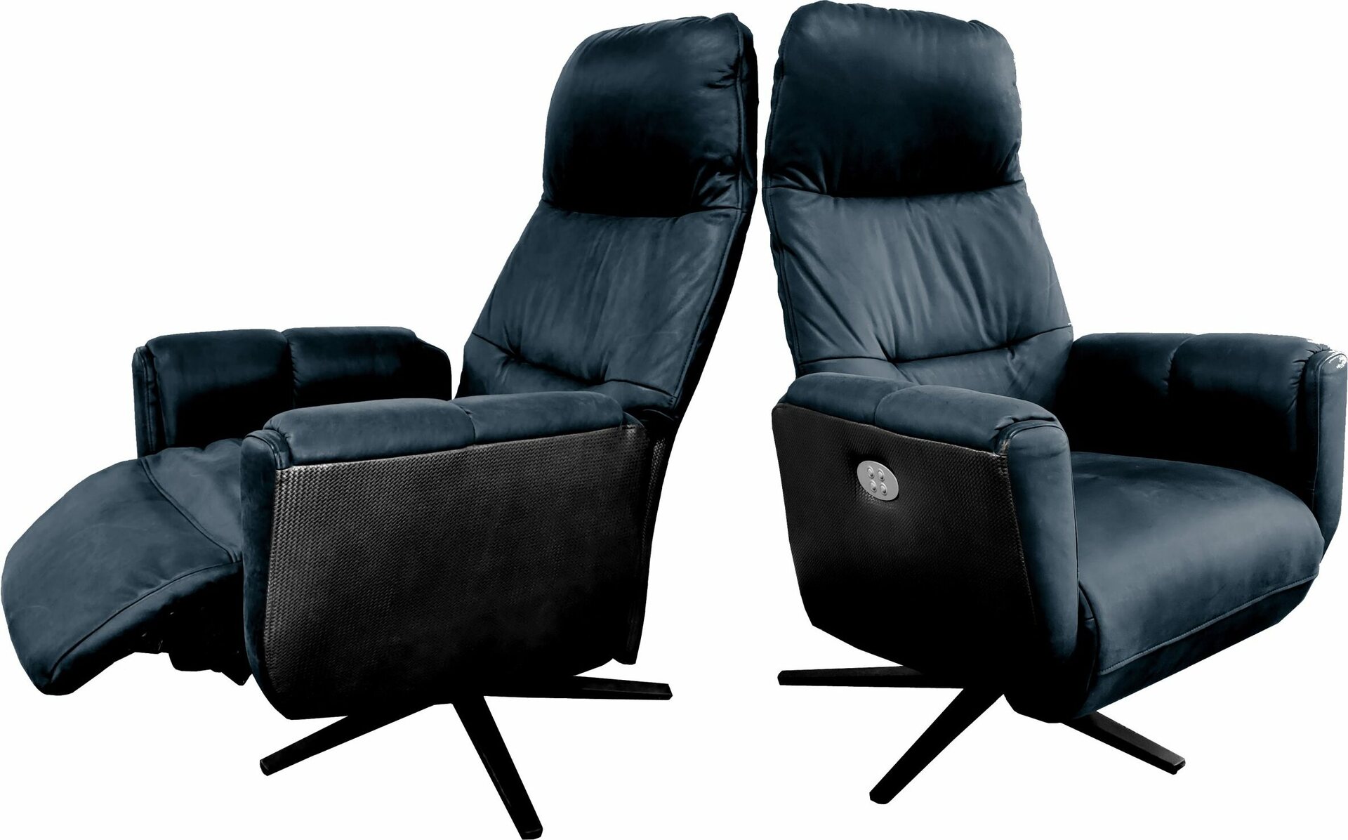 Huonekalukeidas-mallisto Apex mekanismituoli. Sähkösäätöinen. Dubay 14 Antracit