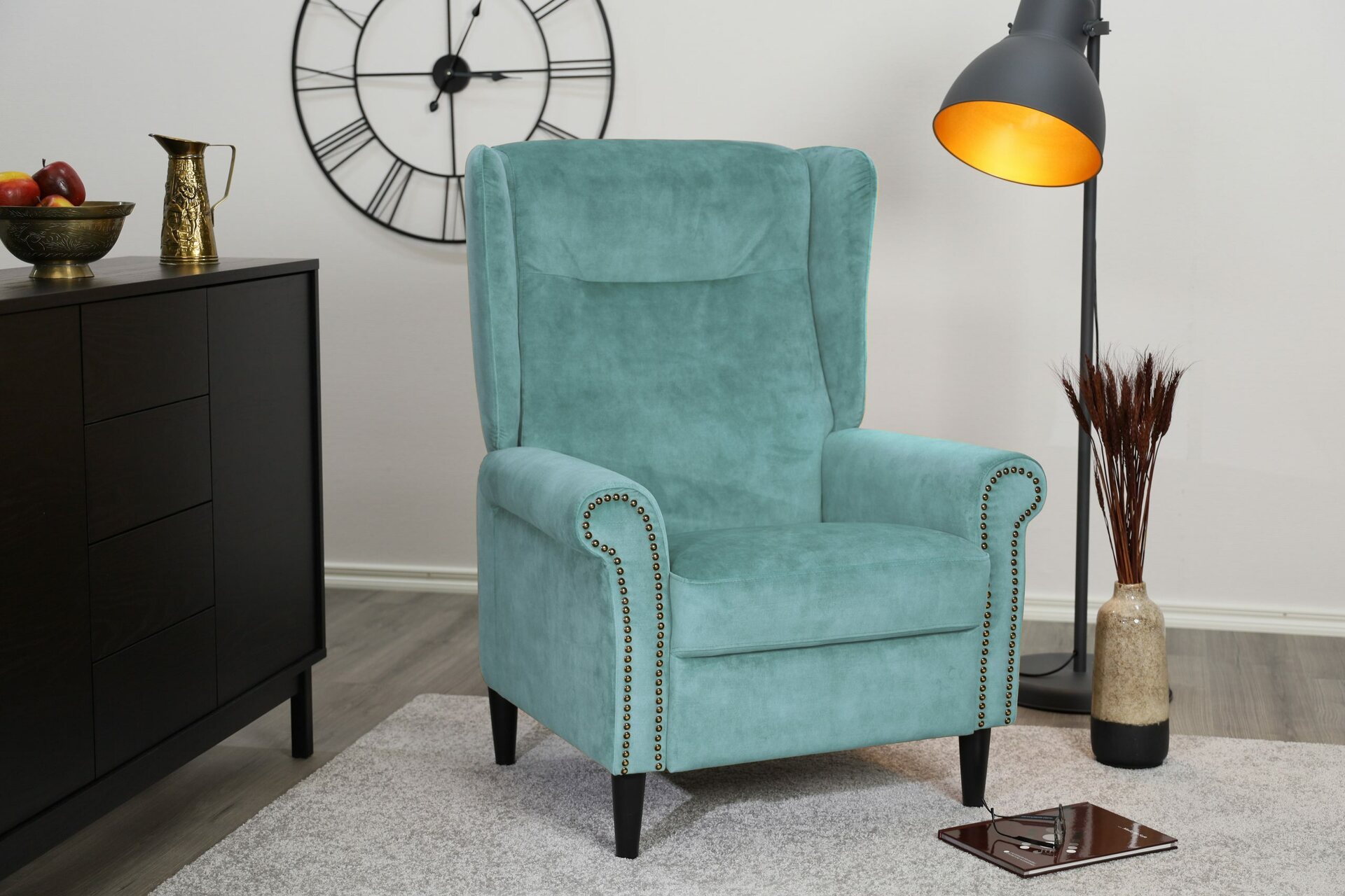 Huonekalukeidas-mallisto Madeleine lepotuoli Mea Koralli 122