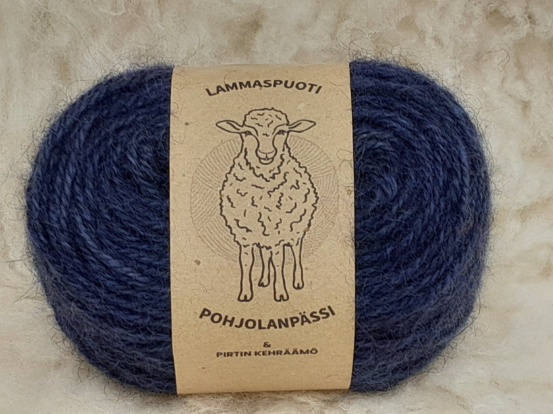 Lammaspuoti Pohjolanpässi Gotlanninlampaan karstalanka Navy Blue
