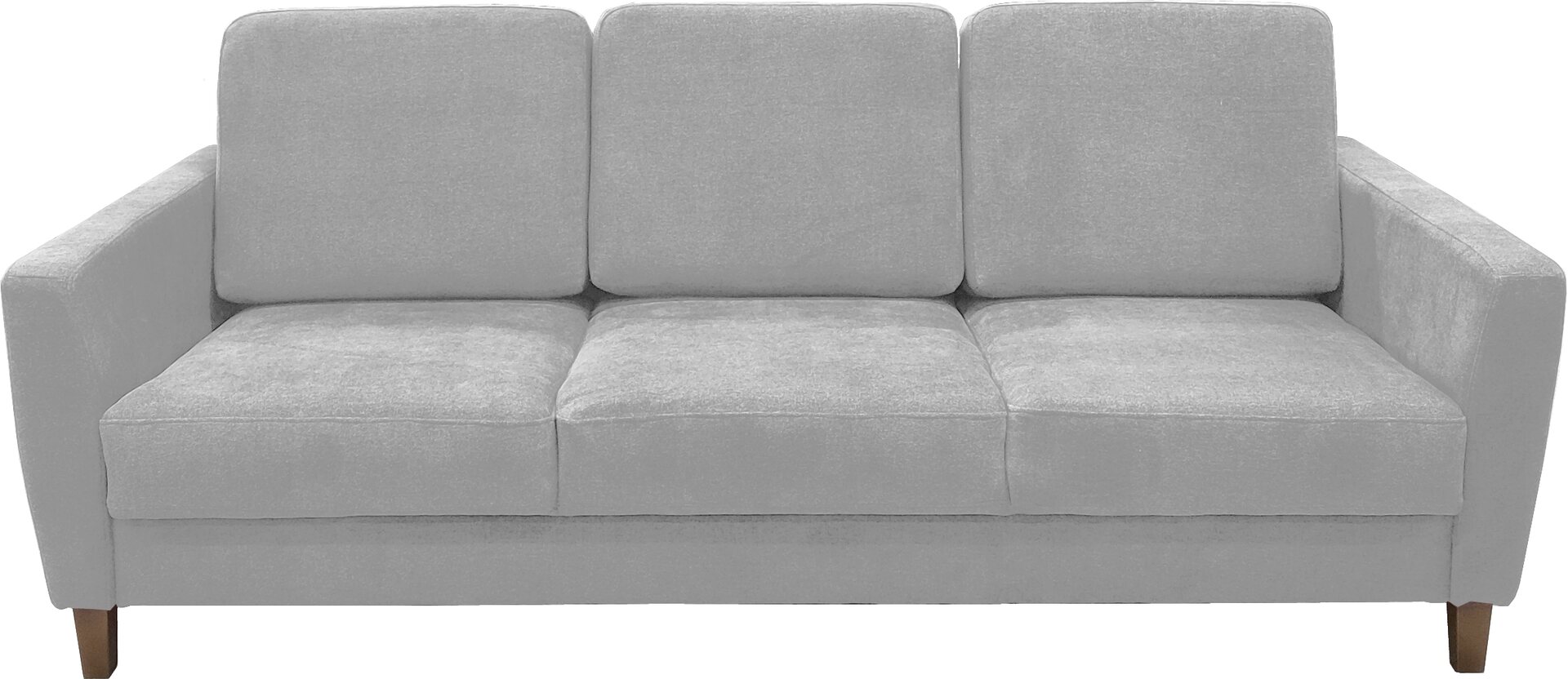 Huonekalukeidas-mallisto Torkku 190, 3-istuttava vuodesohva Inari 91 Vaalea Harmaa