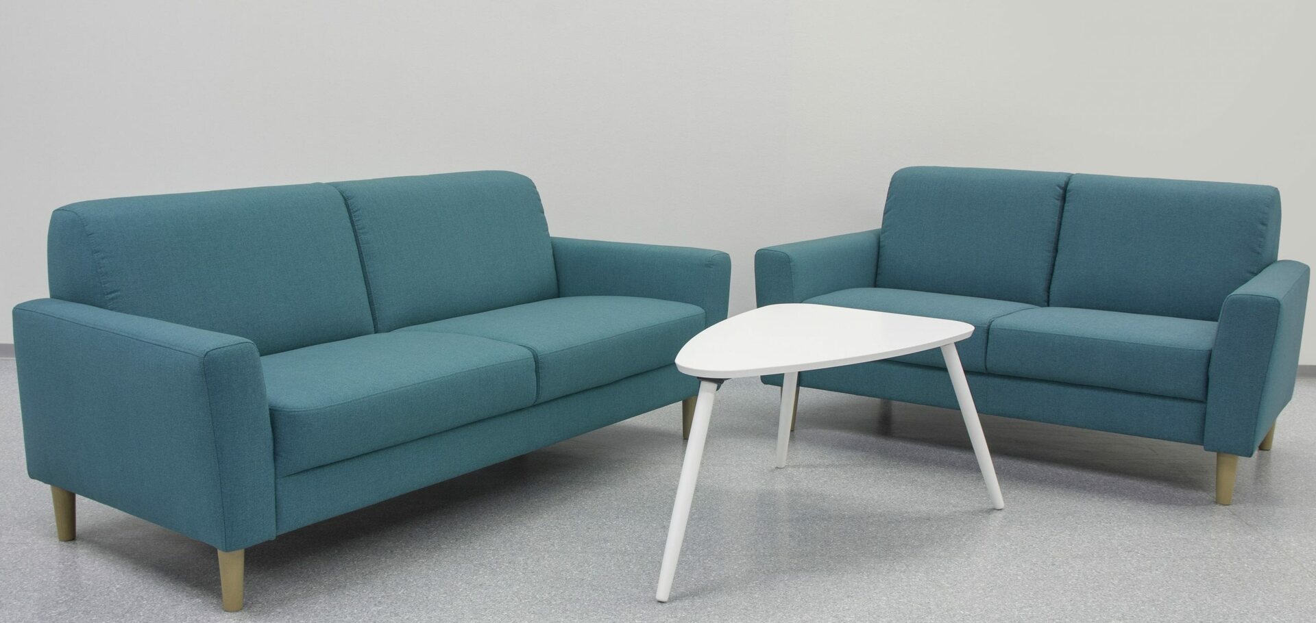 Huonekalukeidas-mallisto Hovi 3+2 sohvakalusto Oma Turkoosi