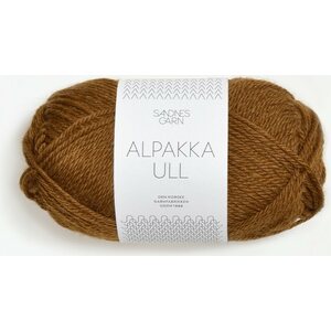 Sandnes Garn Alpakka Ull, 2564 kullanruskea (poistuva väri)
