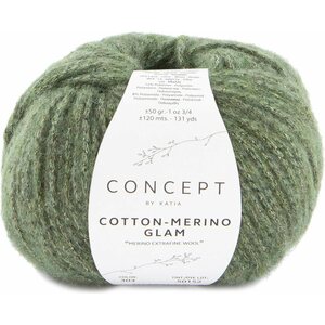 Katia Cotton Merino Glam, 303 - Khaki (poistuva väri)