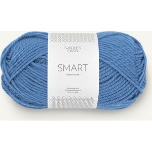 Sandnes Garn Smart, 6044 Sininen (poistuva väri)