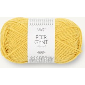 Sandnes Garn Peer Gynt, 2016 Kevät keltainen (poistuva väri)