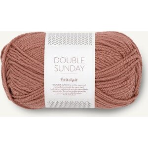 Sandnes Garn PetiteKnit DOUBLE SUNDAY, 3553 Dusty Rouge (poistuva väri)