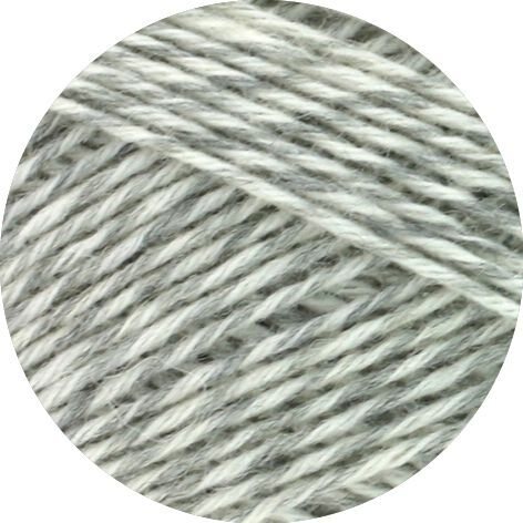 Lana Grossa Meilenweit 6-fach 8501 Weiß/Grau