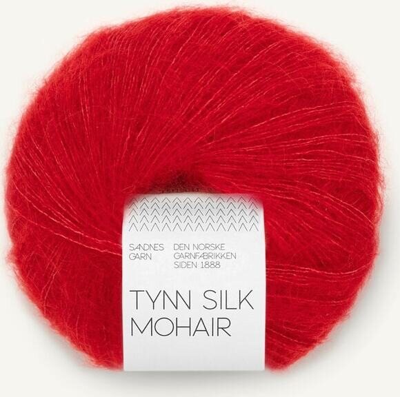 Sandnes Garn Tynn Silk Mohair 4219 True red