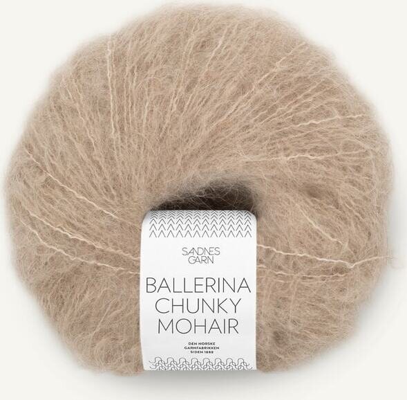 Sandnes Garn Ballerina Chunky Mohair 2650 Beige melange