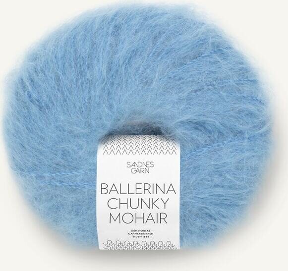 Sandnes Garn Ballerina Chunky Mohair 5824 Provance blue