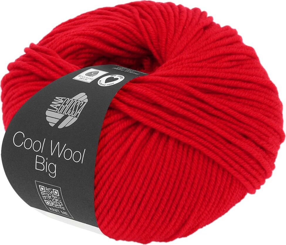 Lana Grossa Cool Wool Big 923 Leuchtendrot