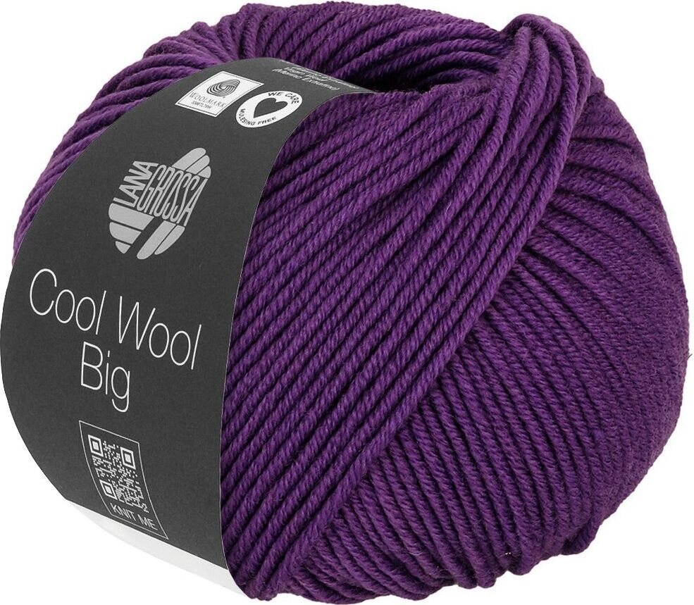 Lana Grossa Cool Wool Big 1026 Dunkelviolett
