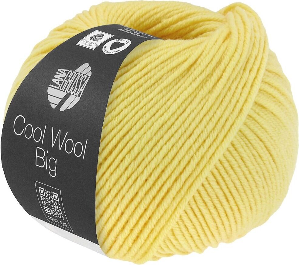 Lana Grossa Cool Wool Big 1028 Grüngelb