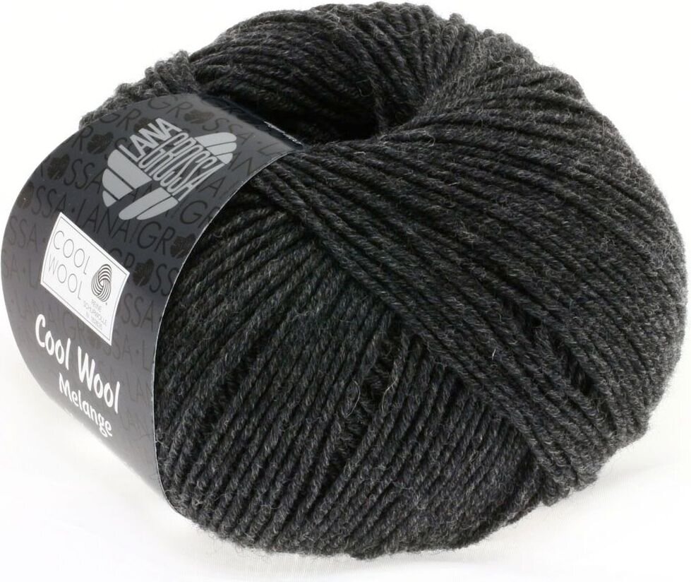 Lana Grossa Cool Wool Mélange 444 Anthrazit