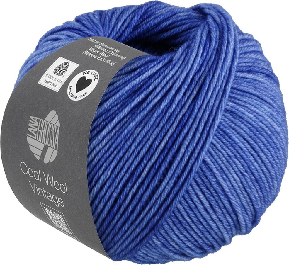 Lana Grossa Cool Wool Vintage 7373 Blau