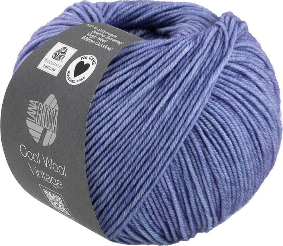 Lana Grossa Cool Wool Vintage 7378 Hellblau