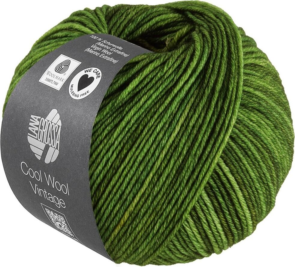 Lana Grossa Cool Wool Vintage 7392 Grasgrün