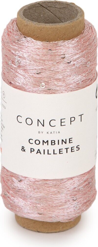 Katia Combine & Paillettes 50 - Rose